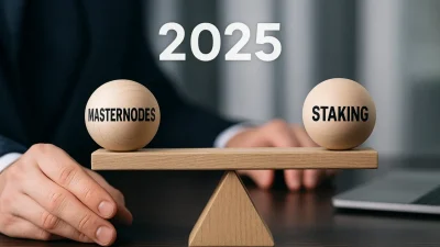 Мастерноды против стейкинга: где выше доходность в 2025 году
