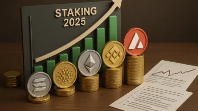 Топ-5 криптовалют для стейкинга в 2025 году: доходность и риски
