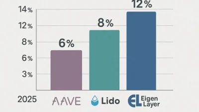 Доходность DeFi-платформ в 2025: кто даёт больше — Aave, Lido или EigenLayer?
